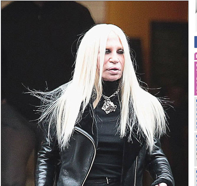 Donatella Versace é fotografada sem maquiagem e causa polêmica - Fotos - R7  Moda