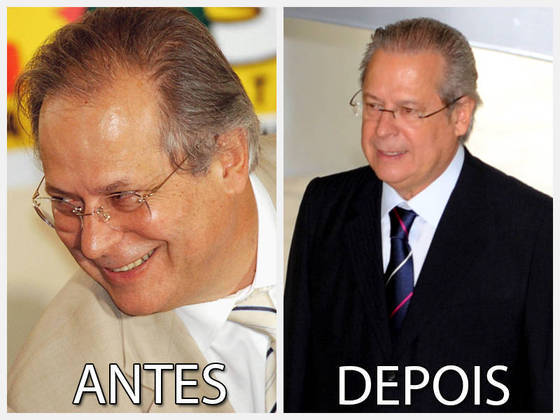 História cabeluda: veja o antes e o depois dos políticos que ...