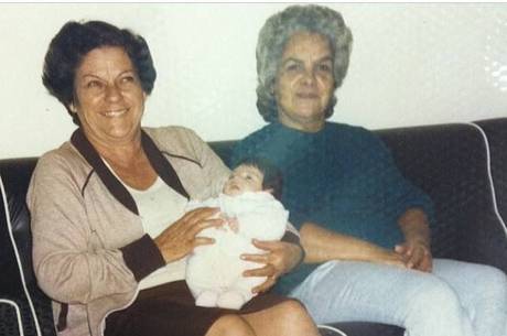 As verdadeiras avós para Sthefany: Nenê e Nancy