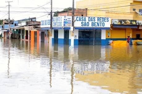 Pontos alagados em Porto Velho, causados pela cheia do rio Madeira Pontos alagados em Porto Velho, causados pela cheia do rio Madeira