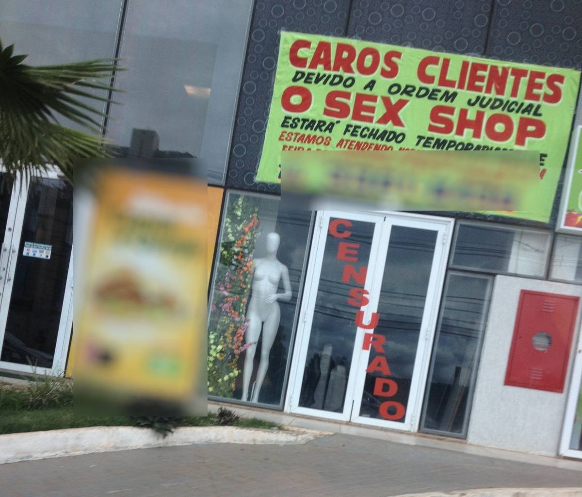 Sex Shop Proibido De Funcionar Em Condomínio Coloca Tarja De Censurado Na Porta Notícias R7 9574