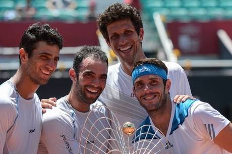 Melo e David Marrero, eram favoritos ao título Melo e David Marrero, eram favoritos ao título