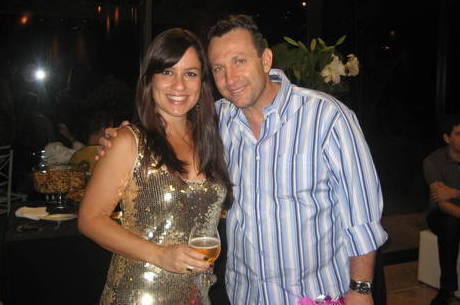 Neto e sua primeira esposa Fernanda Brondi (Foto Reprodução/Internet)