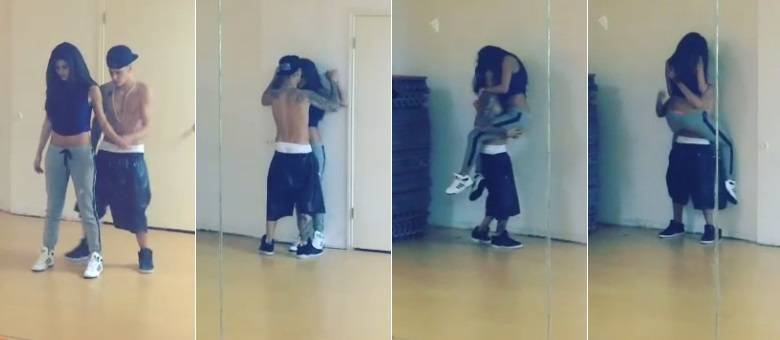 Justin Bieber e Selena Gomez pegaram os fãs de surpresa ao fazerem dança sensual juntos no Instagram
