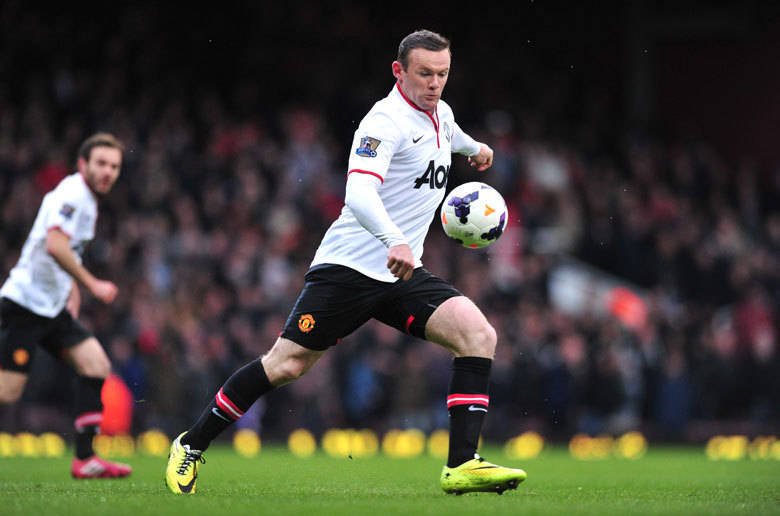 Wayne Rooney (Manchester United) 2013/14 – 8 assistências