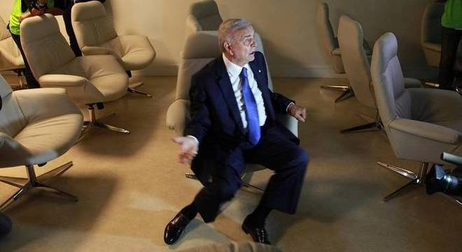 Jose Maria Marin, que pode ser condenado a dez anos de prisão nos EUA Jose Maria Marin, que pode ser condenado a dez anos de prisão nos EUA