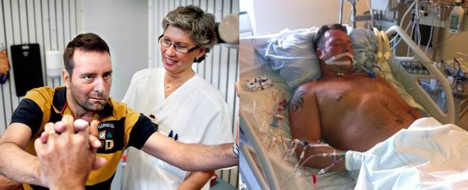 Resultado de imagem para Homem paralisado, incapaz de falar, ouviu médicos discutirem a venda de seus órgãos