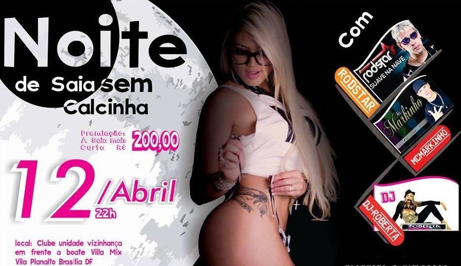 festa sem calcinha