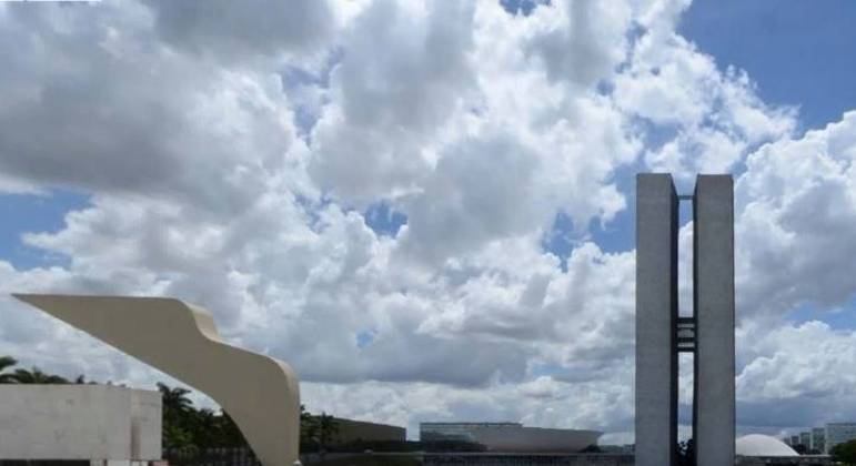 Praça dos Três Poderes em Brasília 