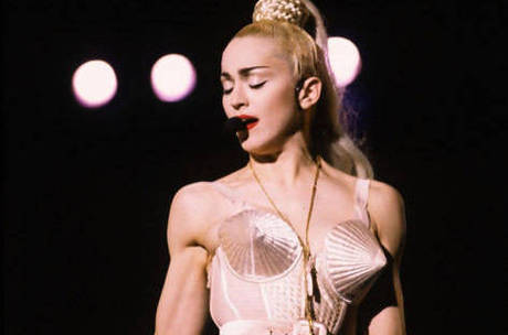 Sutiã que Madonna usou é avaliado em R$ 5 mil
