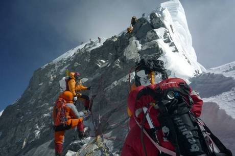 O Everest é a montanha mais alta do mundo e o principal desafio de muitos alpinistas
