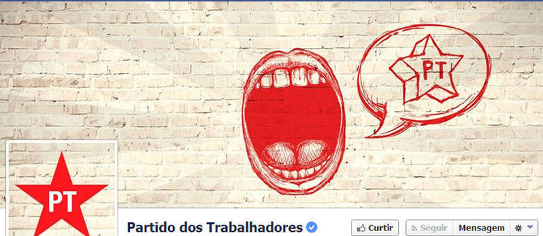 Páginas de Facebook, como a do PT, têm sido usadas para promover candidatos e atrapalhar adversários Páginas de Facebook, como a do PT, têm sido usadas para promover candidatos e atrapalhar adversários