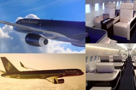 Four Seasons realizará viagens com avião próprio
Four Seasons realizará viagens com avião próprio