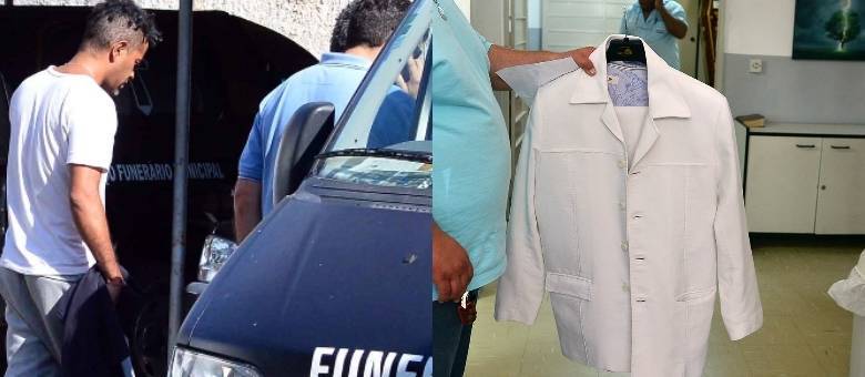 Jair Oliveira, filho do cantor não quis falar com a imprensa; Jair Rodrigues vai ser enterrado com terno branco Jair Oliveira, filho do cantor não quis falar com a imprensa; Jair Rodrigues vai ser enterrado com terno branco