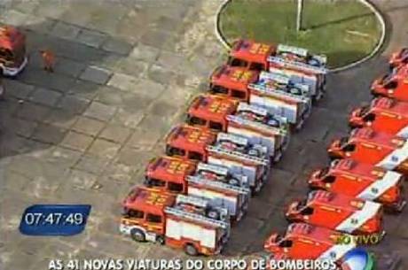 As viaturas mais antigas ainda estão em funcionamento As viaturas mais antigas ainda estão em funcionamento
