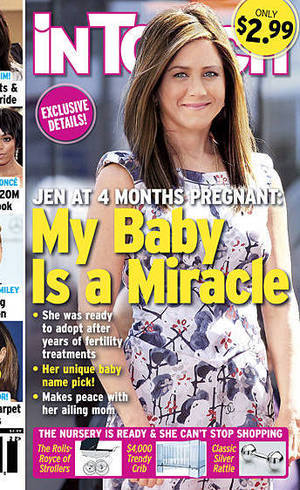 Jennifer aparece mais gordinha na capa da revista americana 