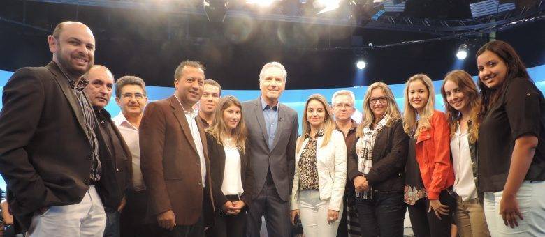 Empresários participaram da gravação do programa Roberto Justus +, após ficarem na platéia do Programa da Tarde Empresários participaram da gravação do programa Roberto Justus +, após ficarem na platéia do Programa da Tarde