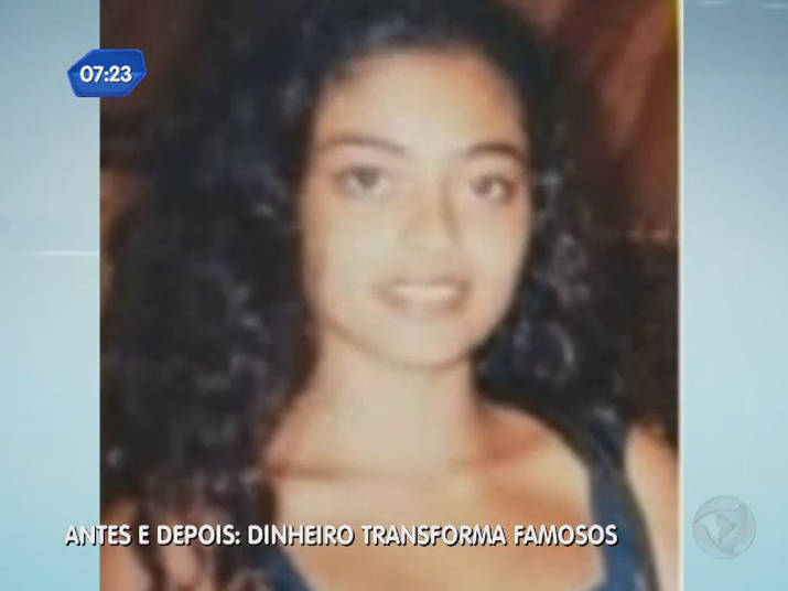 Antes e depois: dinheiro transforma famosos - Fotos - R7 Balanço Geral