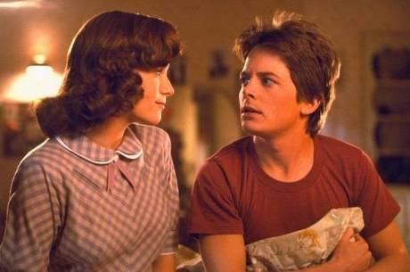 Lea Thompson e Michael J. Fox Lea Thompson e Michael J. Fox