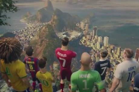 Neymar, Cristiano Ronaldo e Ibra viram desenho animado em vídeo