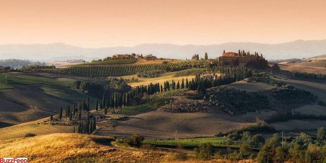 San Quirico d’OrciaMuito calma, essa pequena província de Siena, na região da Toscanam, tem apenas 2.460 habitantes! 