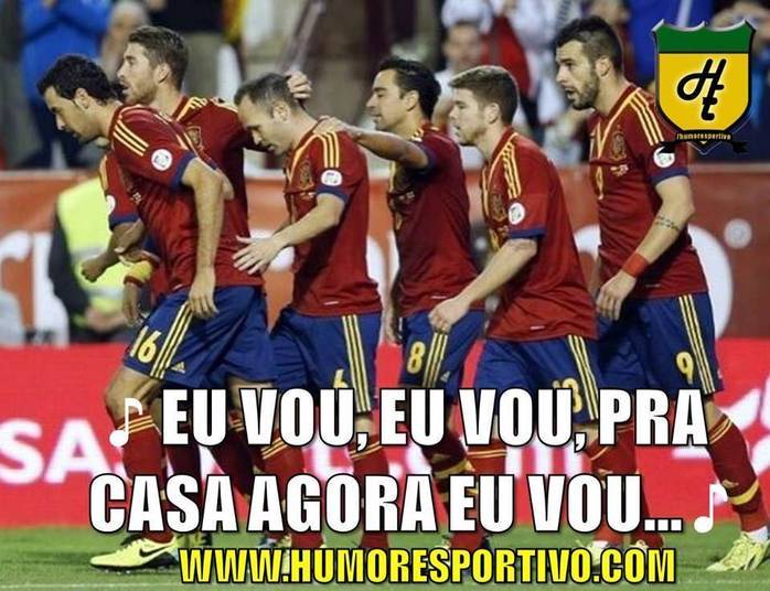 OFF - Memes furiosos! Eliminação espanhola rende muitas zoeiras nas redes sociais