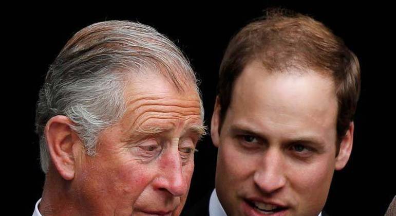 Rei Charles III e príncipe William Rei Charles III e príncipe William