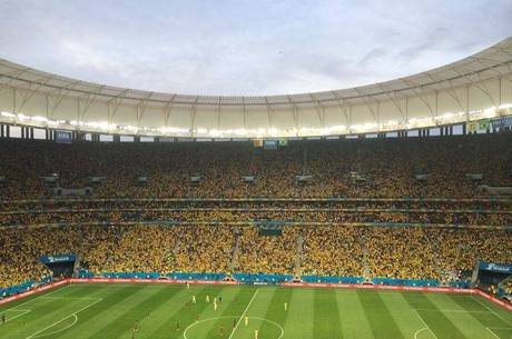 Estádio Mané Garrincha esteve sempre perto de sua capacidade máxima em todos os sete jogos Estádio Mané Garrincha esteve sempre perto de sua capacidade máxima em todos os sete jogos