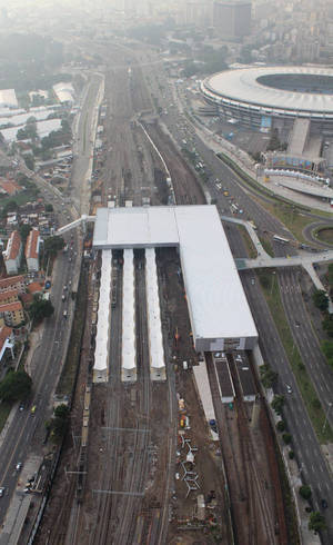Nova estação Maracanã tem cinco plataformas intermodais Nova estação Maracanã tem cinco plataformas intermodais