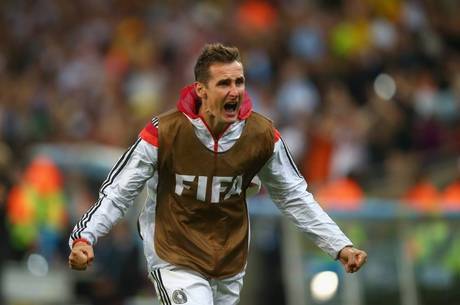 Miroslav Klose é o segundo maior artilheiro da Alemanha de todos