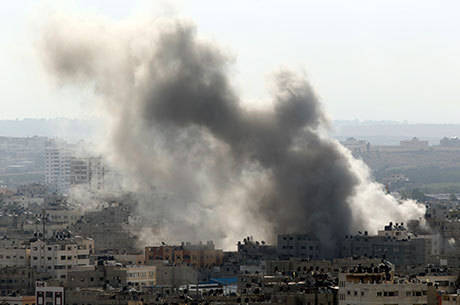 Explosões continuam na região de Gaza