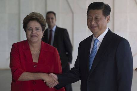 Dilma e Xi Jinping se reuniram nesta quinta-feira em Brasília Dilma e Xi Jinping se reuniram nesta quinta-feira em Brasília