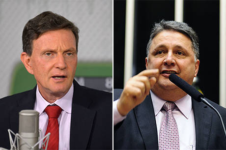 Crivella e Garotinho têm 24% das intenções de voto, cada, no RJ Crivella e Garotinho têm 24% das intenções de voto, cada, no RJ