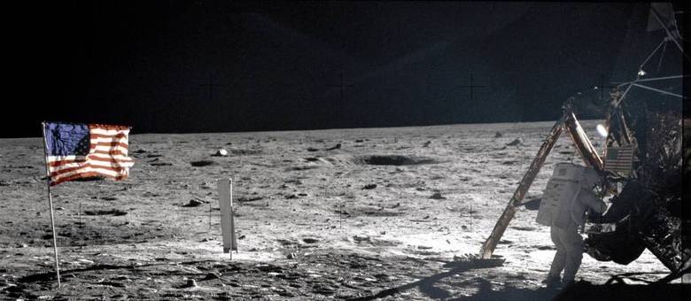 Neil Armstrong na superfície da Lua: após os feitos da Apollo 11, ser astronauta virou o sonho de muitas crianças