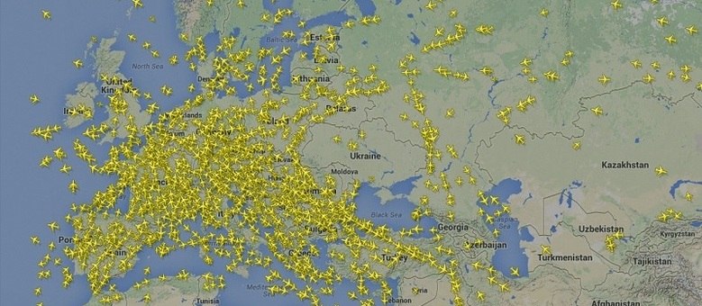 Companhias aéreas evitam sobrevoar a região leste da Ucrânia, onde ocorre o conflito separatista

