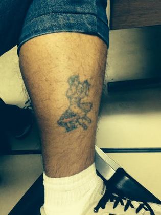 Advogado que fez tatuagem e se arrependeu Homem Vence Concurso Da Tatuagem Mais Feia Do Df E Vai Cobrir Desenho Fotos R7 Distrito Federal