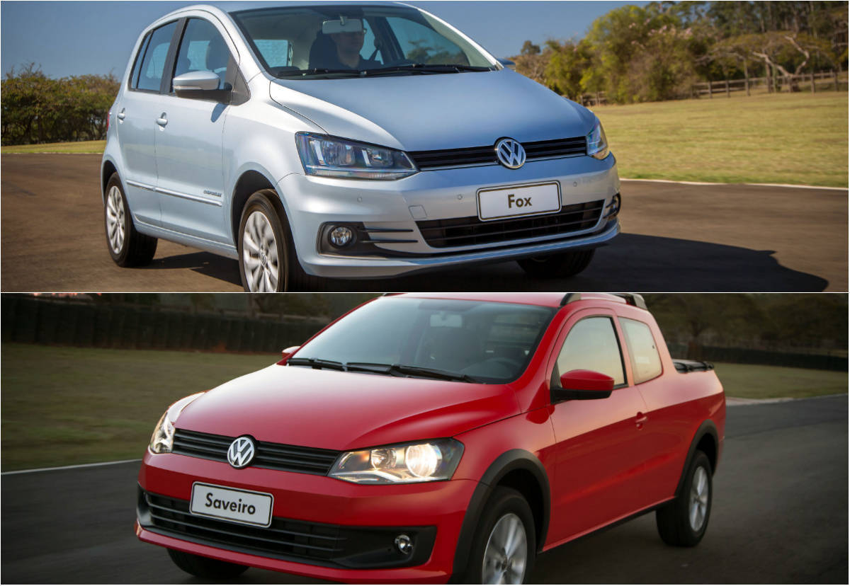 VW lança novo Fox e Saveiro cabine dupla