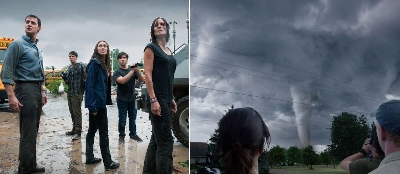 "No Olho do Tornado" é a volta dos filmes de catástrofes naturais aos cinemas, só que agora com mais tecnologia
