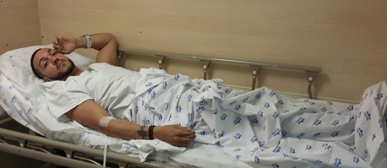 Belo foi internado no último sábado (13), por causa de uma forte crise de sinusite crônica