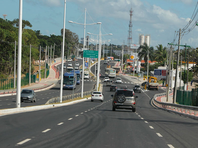 Nova avenida Pinto de Aguiar é entregue na capital baiana; veja ...