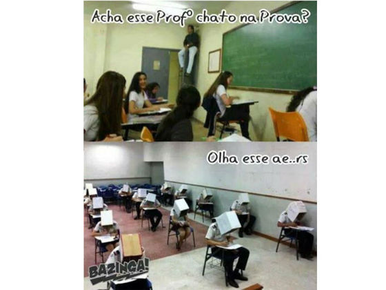 Cansado de tanto estudar? Confira memes hilários sobre provas e escolas -  Fotos - R7 Educação