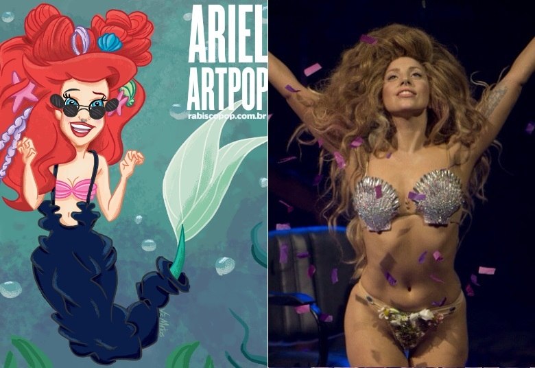 Lady Gaga em Branca de Neve e os Sete Anões?