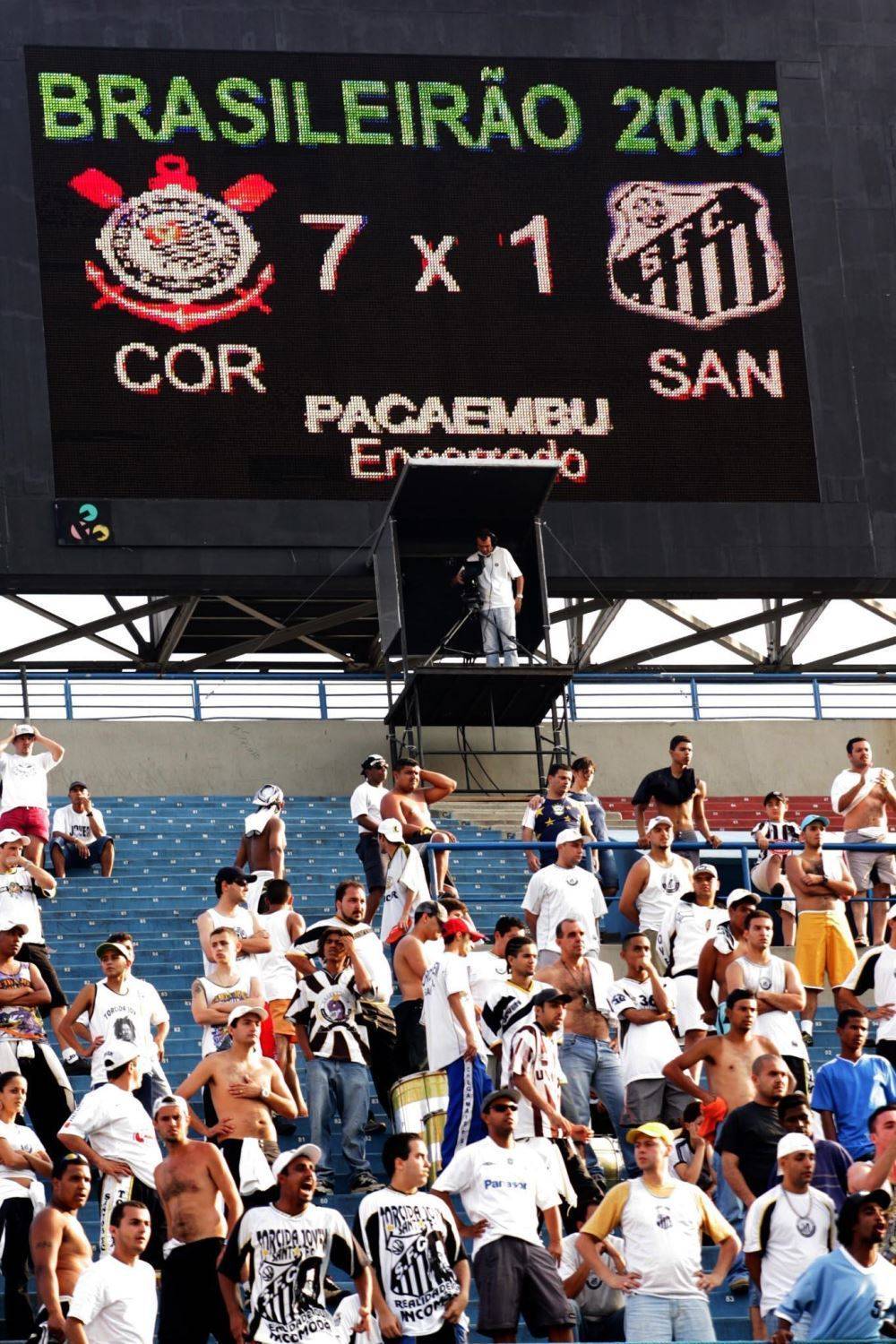Corinthians Comemora Dez Anos Do Eterno 7 A 1 Ja O Santos Fotos R7 Futebol
