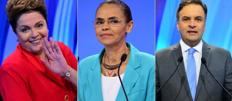 Dilma vence em todas as regiões do País sobre Marina e Aécio Neves nas intenções de votos