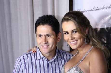 O cantor Gian e a esposa Tati Moreto, blogueira de moda