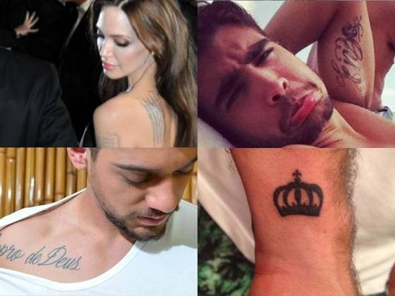 Balas com tatuagem pcomer As Melhores Tatuagens De Torcedores Do Futebol Brasileiro Esportes R7 Lance