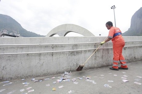 Comlurb recolheu 418 toneladas de lixo durante as eleições
