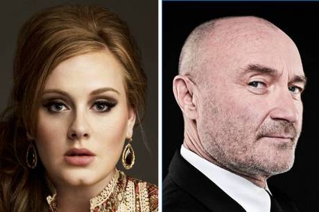 Adele convidou Phil Collins e depois deu um perdido no músico