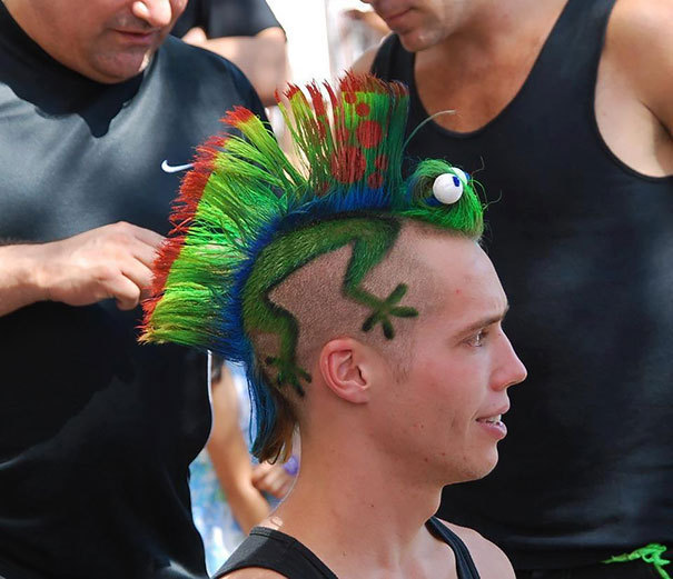 Cabelo masculino sale feio