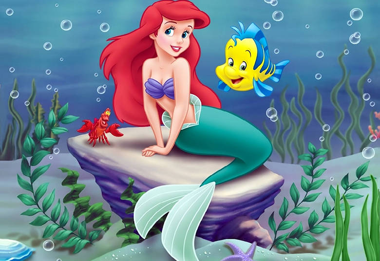 Get Pequena sereia sob as decoracoes do mar For Android